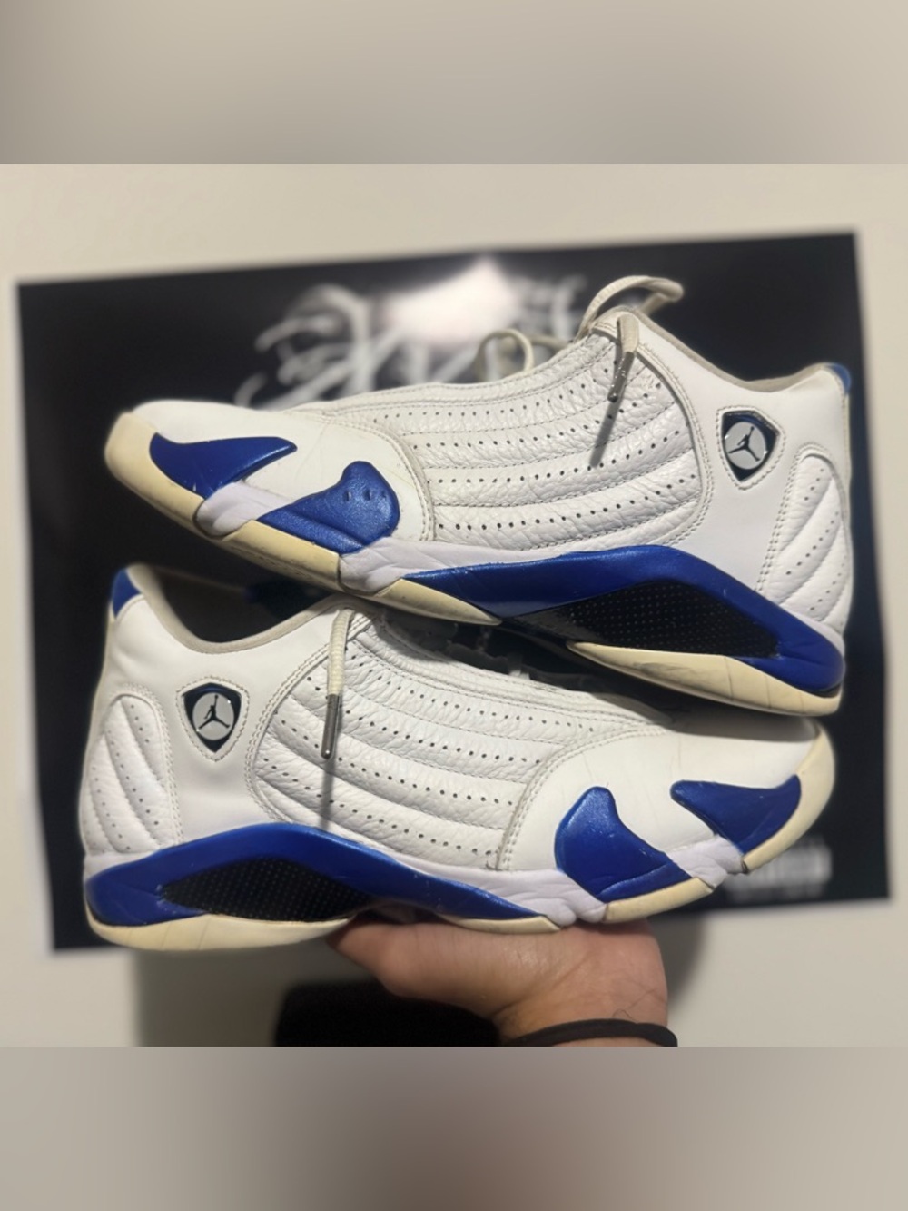 Nike Air Jordan 14 Retro Hyper Royal size 10 Men